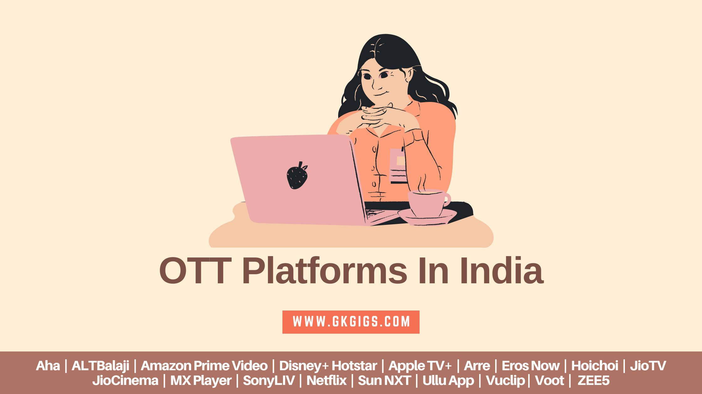 List Of Top OTT Platforms In India With Their Prices 2023 GkGigs