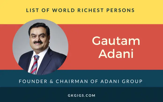 Gautam Adani Richest Man Of Asia