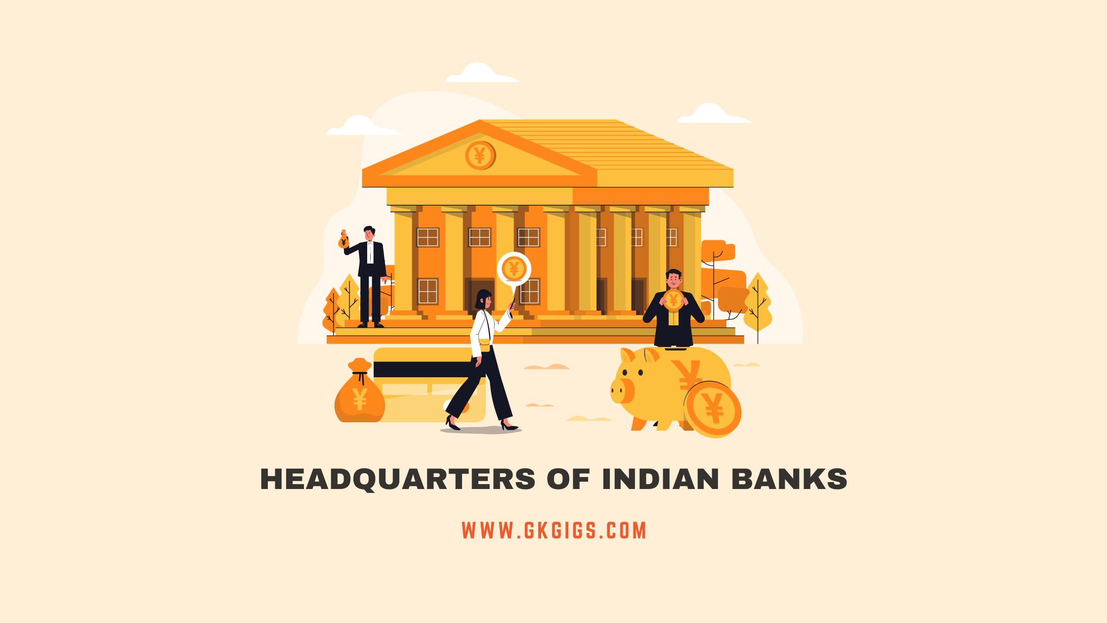 List Of Indian Banks And Their Headquarters (2022) - GkGigs