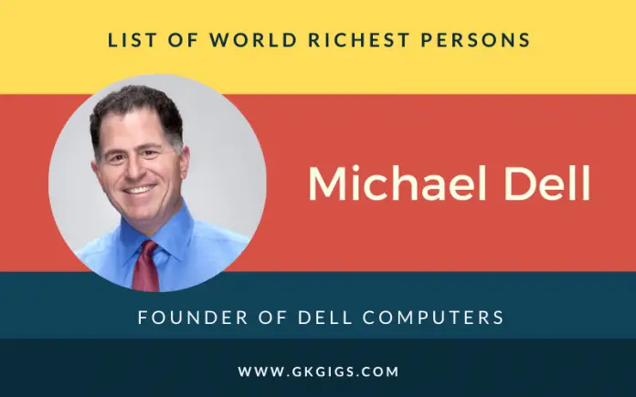 Michael Dell Richest Person In The World