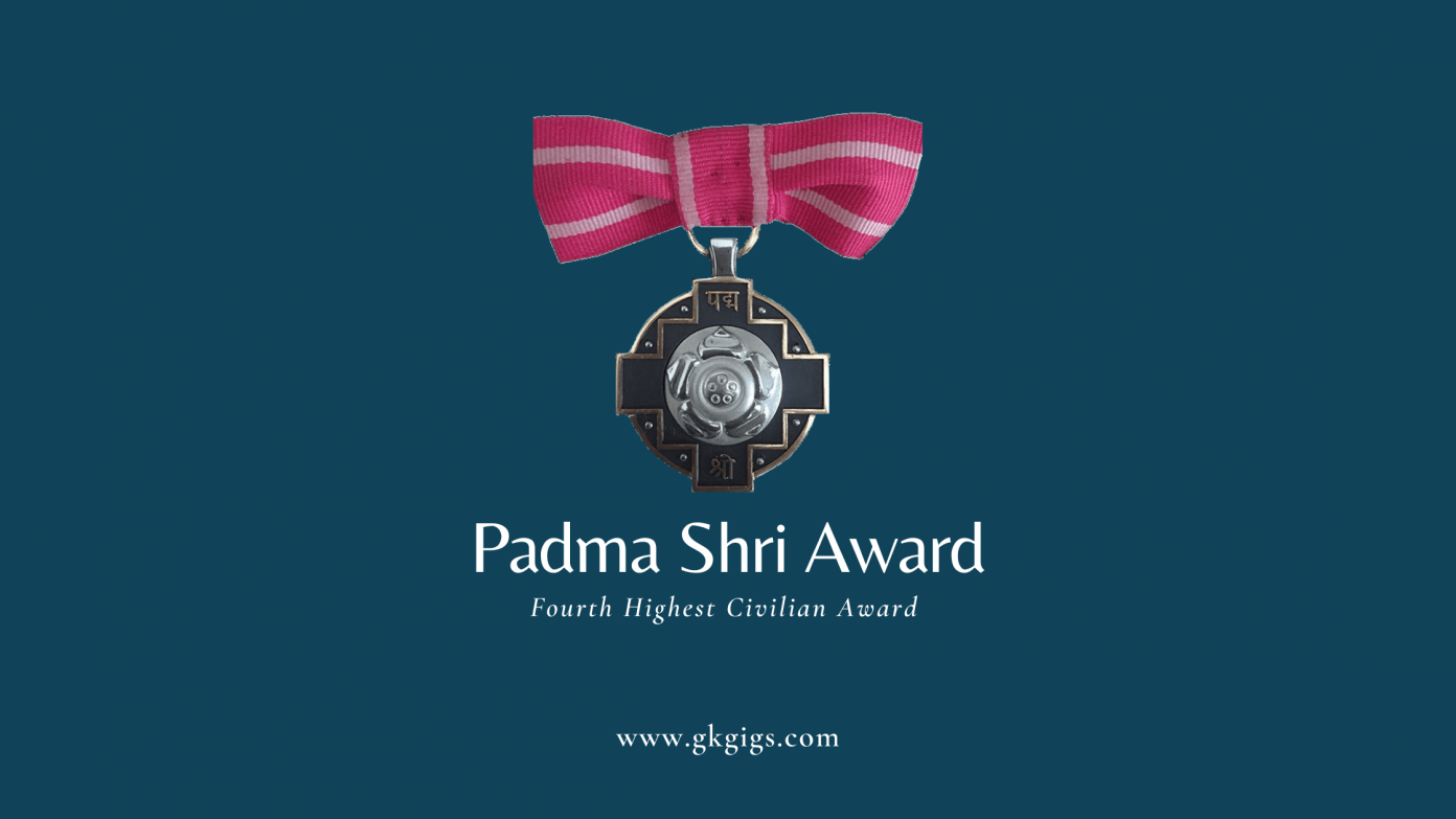 List Of Padma Shri Award Recipients (19542022) GkGigs