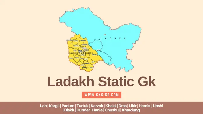 Ladakh Static GK