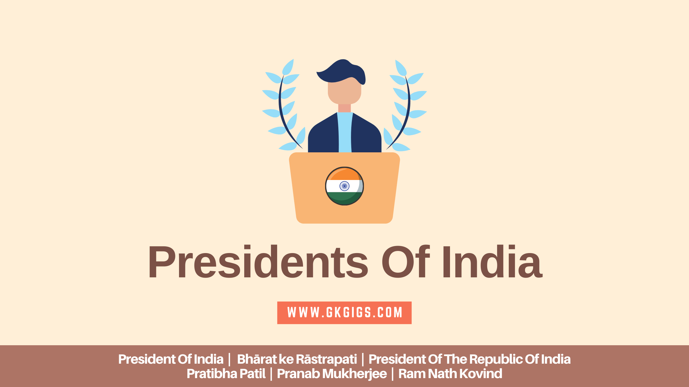 List Of All Presidents Of India From 1950 To 2022 GkGigs