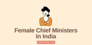 Female Chief Ministers In India