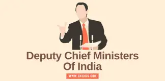 Current Deputy Chief Ministers Of India