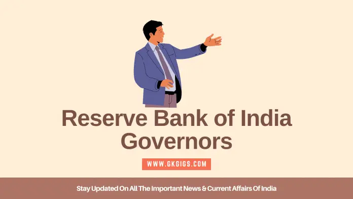 List Of RBI Governors