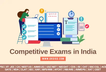 Competitive Exams In India - GkGigs