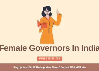 Female Governors In India