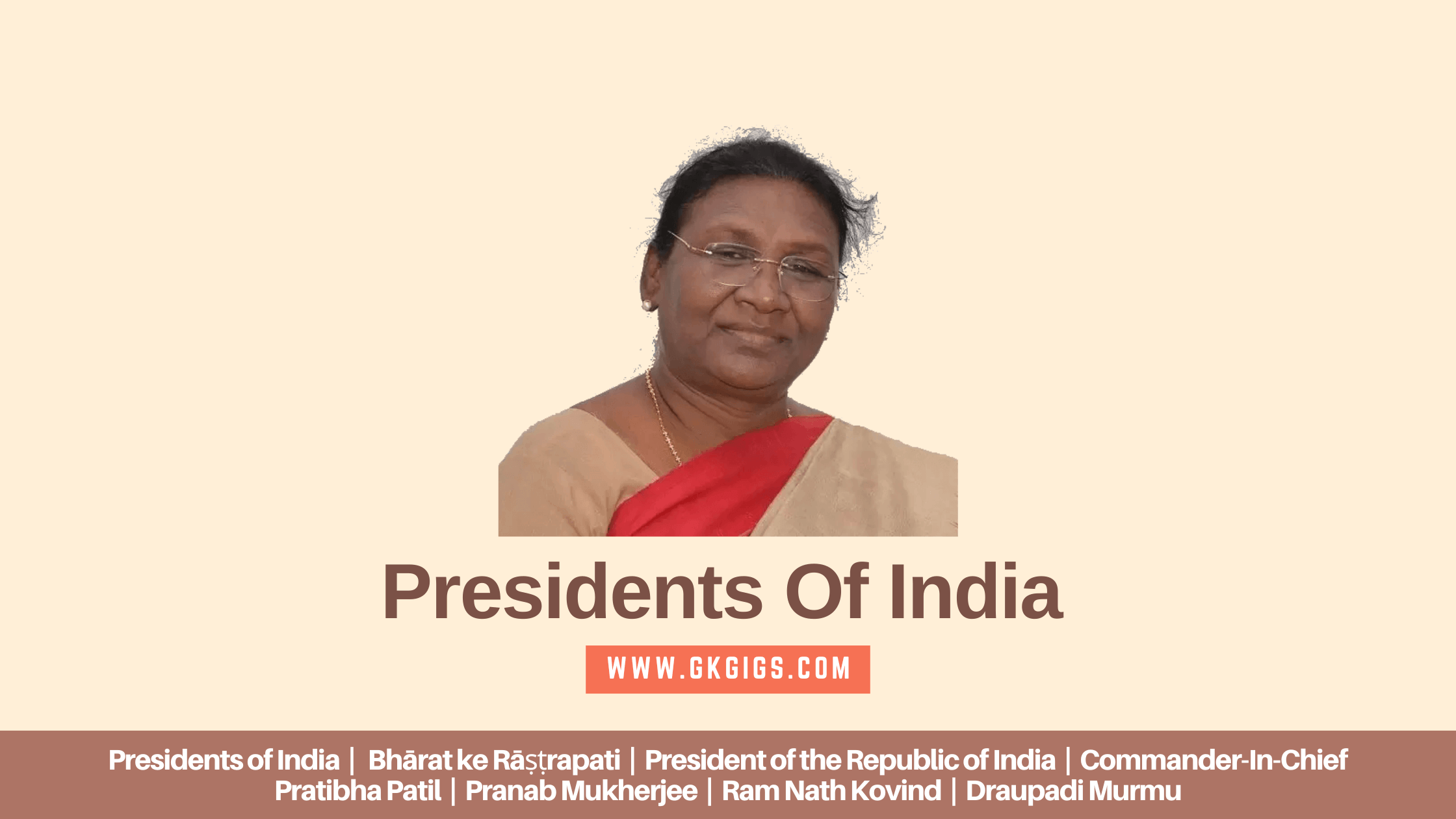 List Of All Presidents Of India From 1950 To 2023 GkGigs