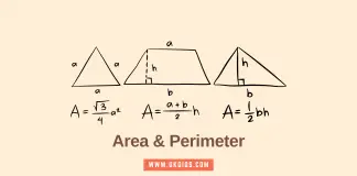Area And Perimeter Multiple Choice Questions
