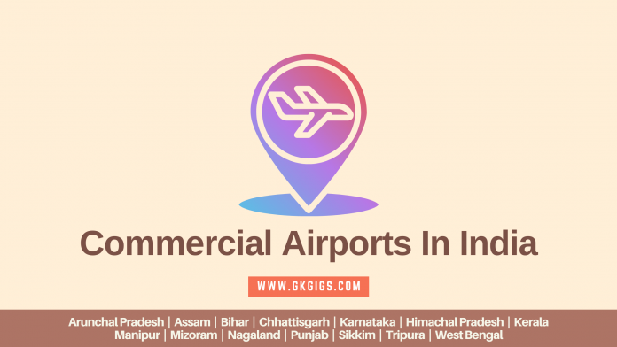 Commercial Airports In India