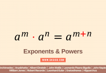 Exponents And Powers
