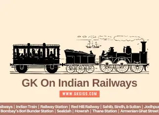 GK On Indian Railways