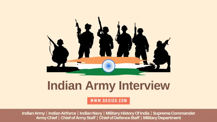 Indian Army Interview Questions And Answers