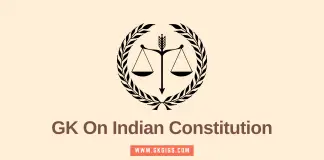 Indian Constitution GK