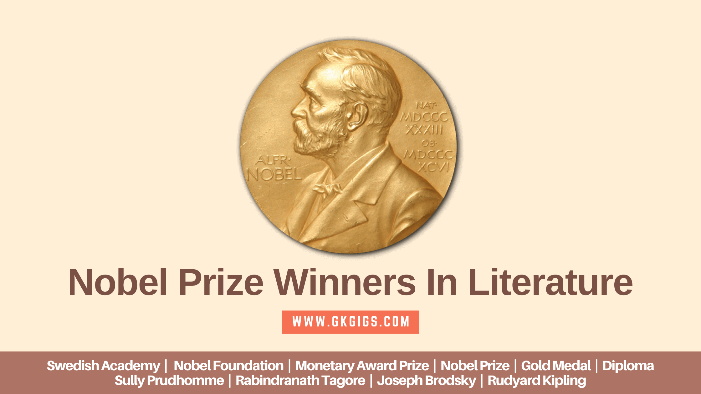 All Nobel Prizes In Literature