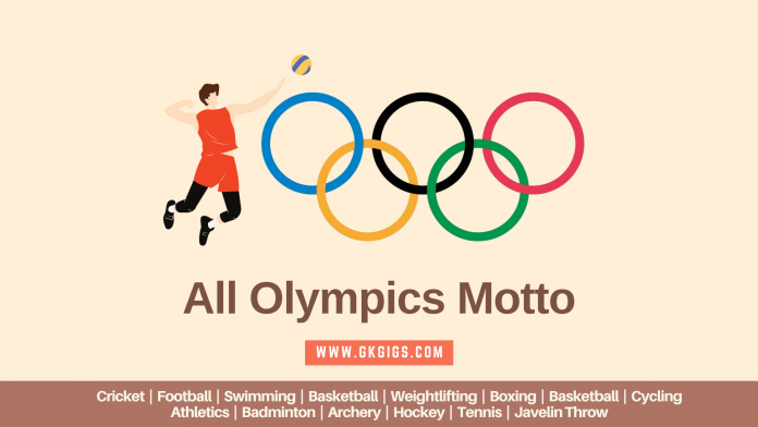 Olympics Motto
