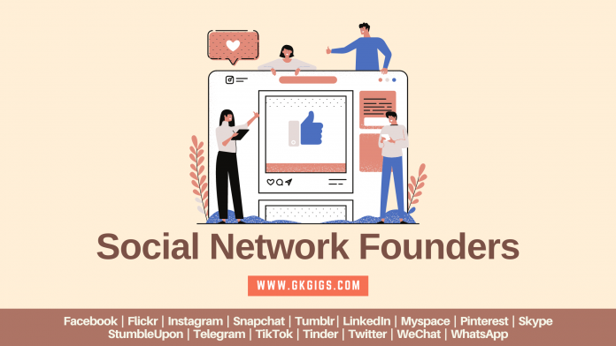List Of All Social Networking Sites And Their Founders