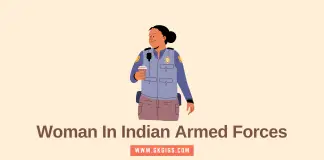 Woman In Indian Armed Forces
