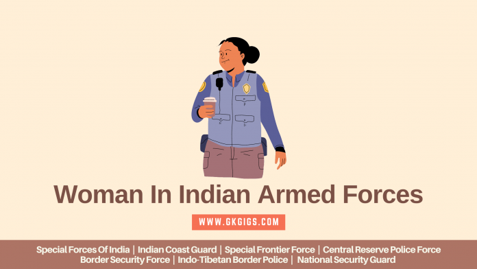 Woman In Indian Armed Forces