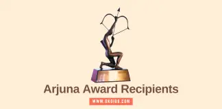 Arjuna Award Recipients