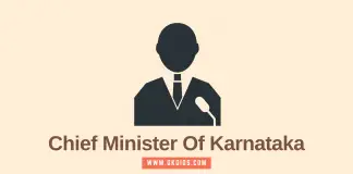 Chief Ministers Of Karnataka