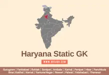 Haryana GK Questions And Answers