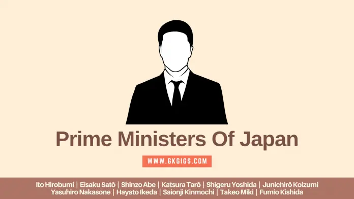 Japan Prime Minister