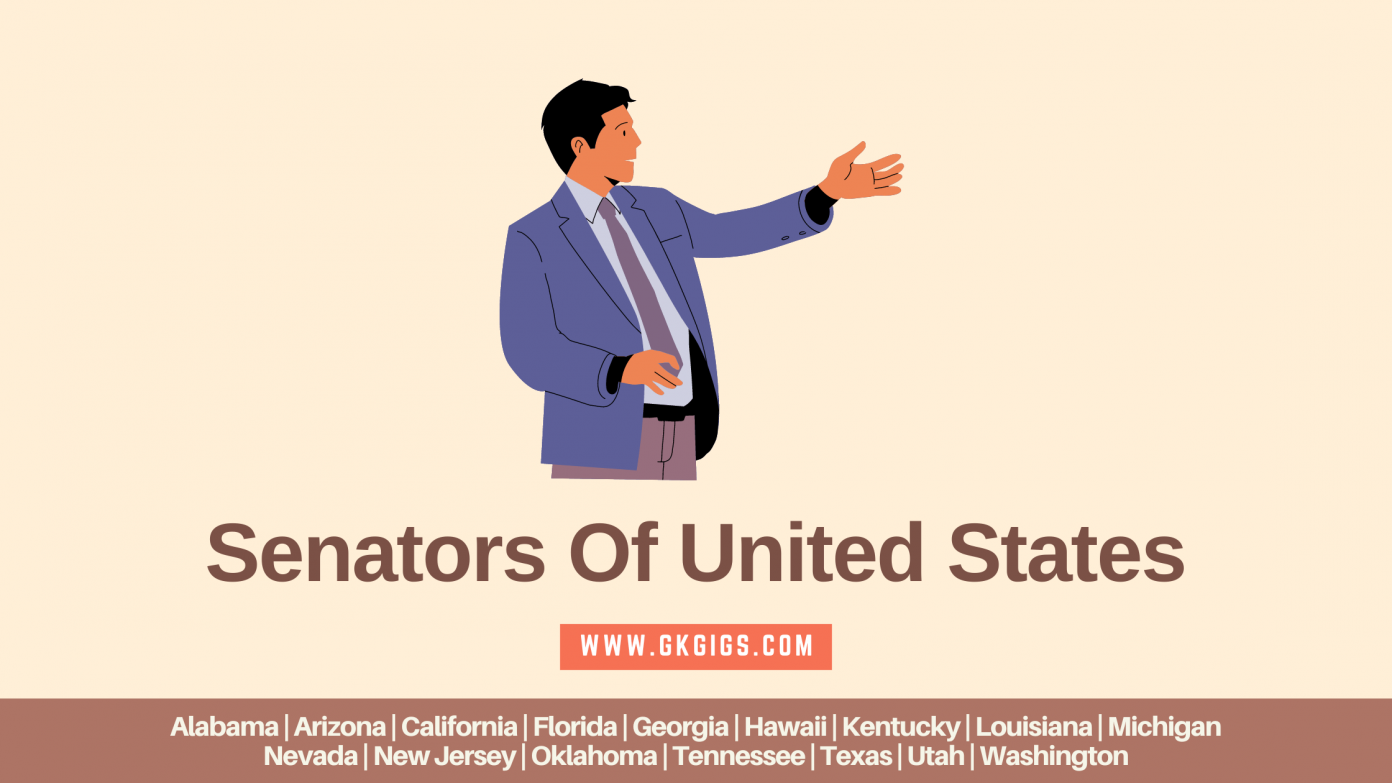 List Of US Senators State Wise (2024 Updated) GkGigs