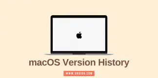 macOS Version History