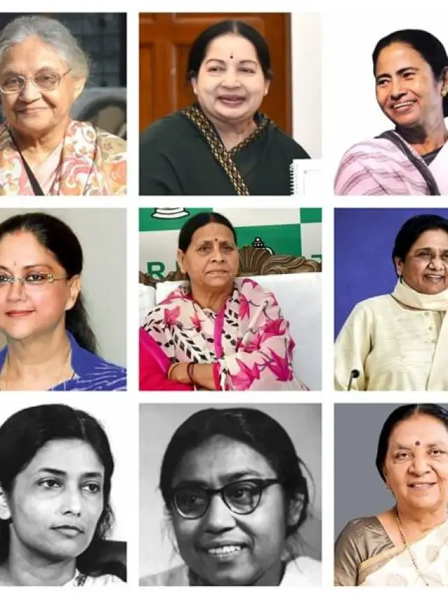 10 Longest Serving Woman Chief Minister Of India